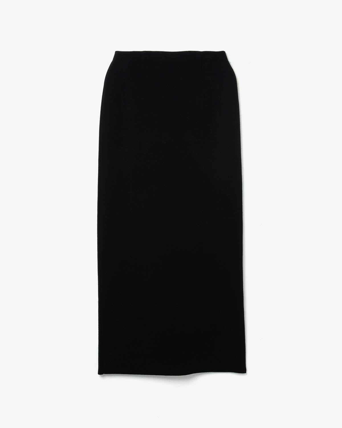 WOOL STRETCH DOUBLE FACE KNIT SKIRT