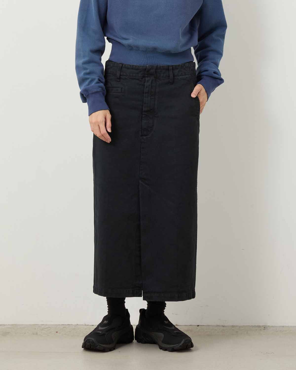 PRODUCT DYED FINX CHINO SKIRT