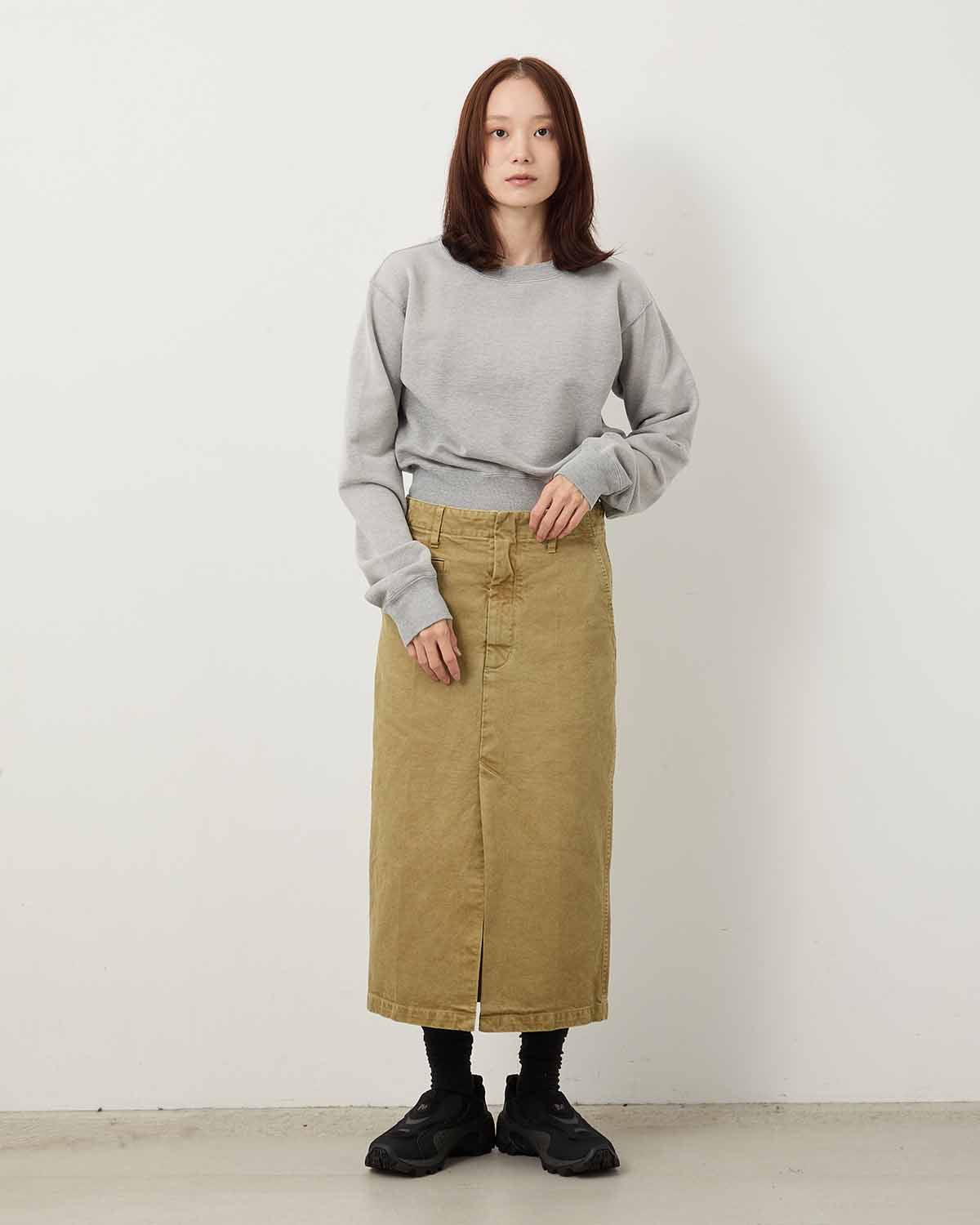 PRODUCT DYED FINX CHINO SKIRT