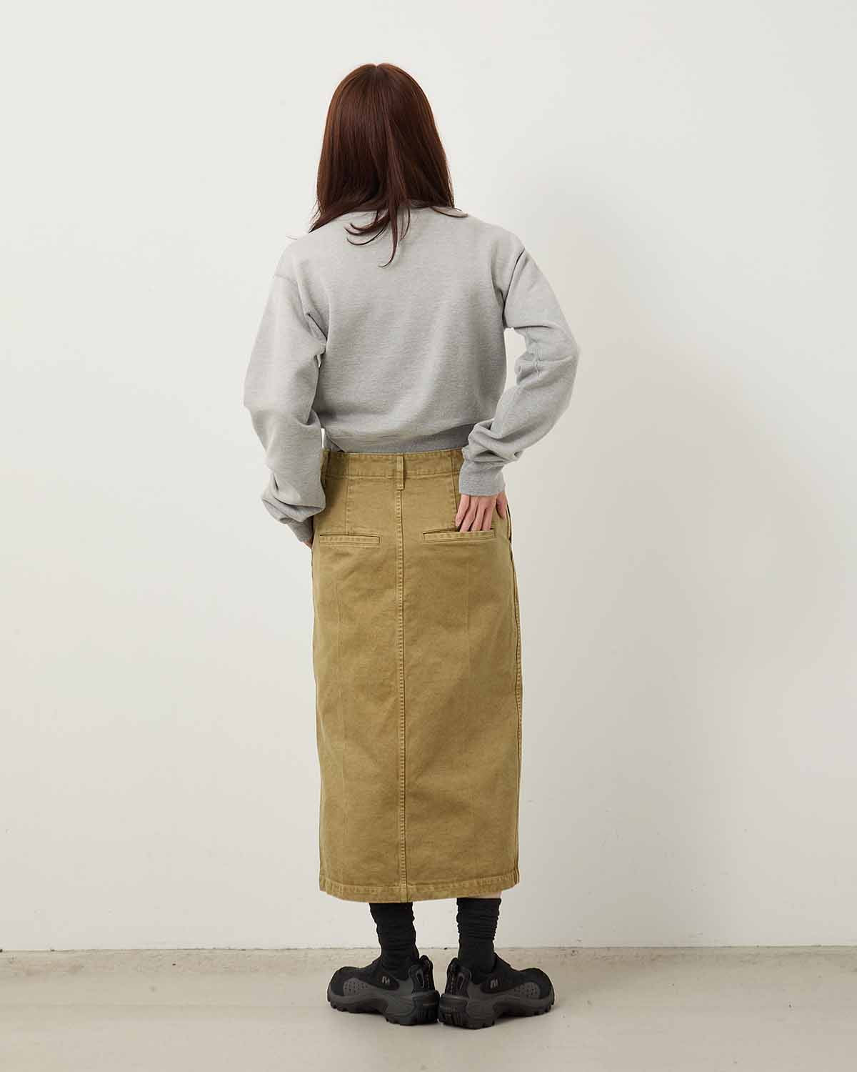 PRODUCT DYED FINX CHINO SKIRT