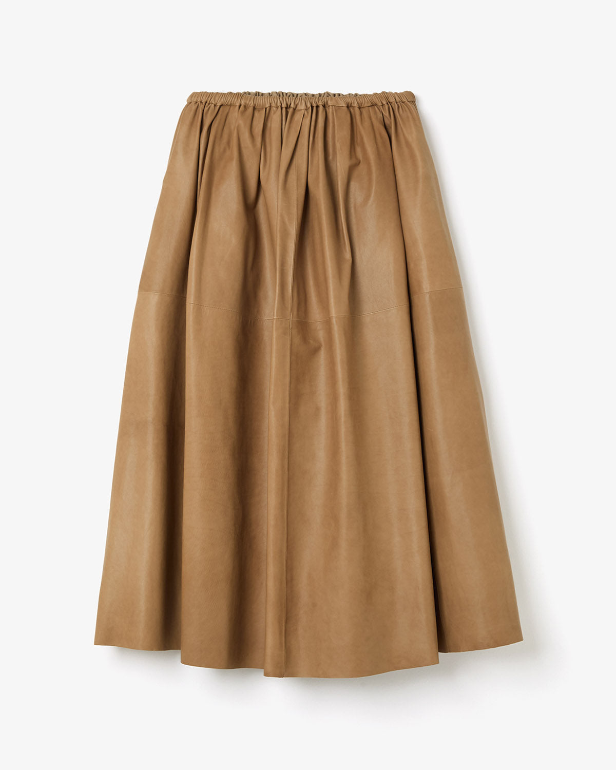FINE BABY CALF GATHER SKIRT