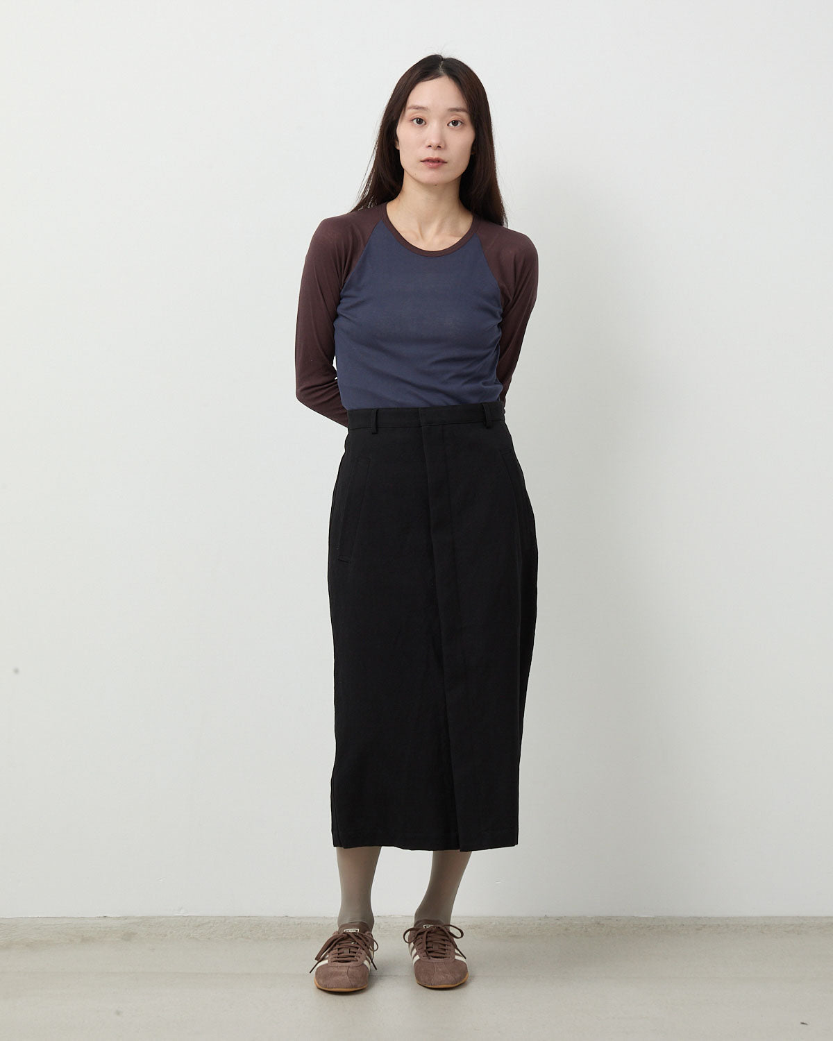 WOOL COTTON LINEN OX SKIRT – COVERCHORD