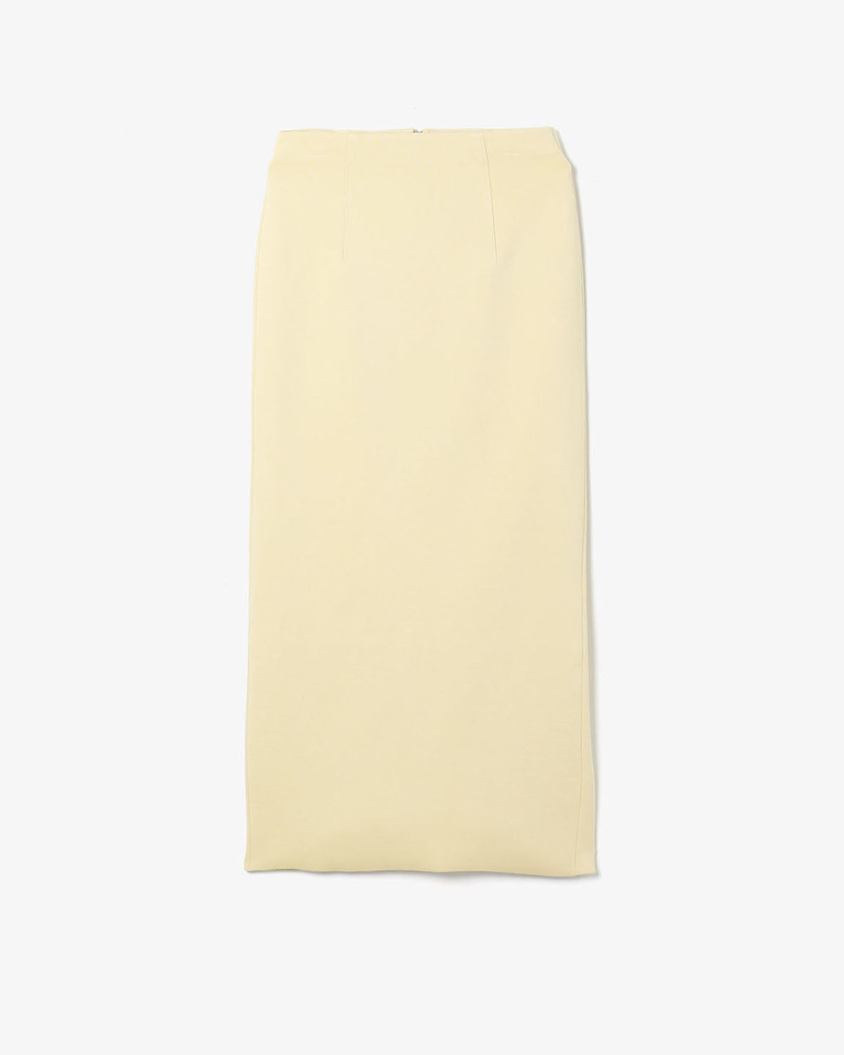 DOUBLE FACED SILK COTTON KNIT SKIRT