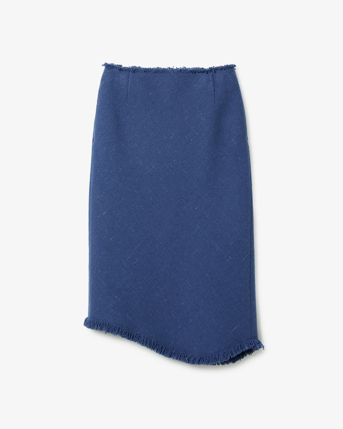 HOMESPUN TWEED FRINGE SKIRT