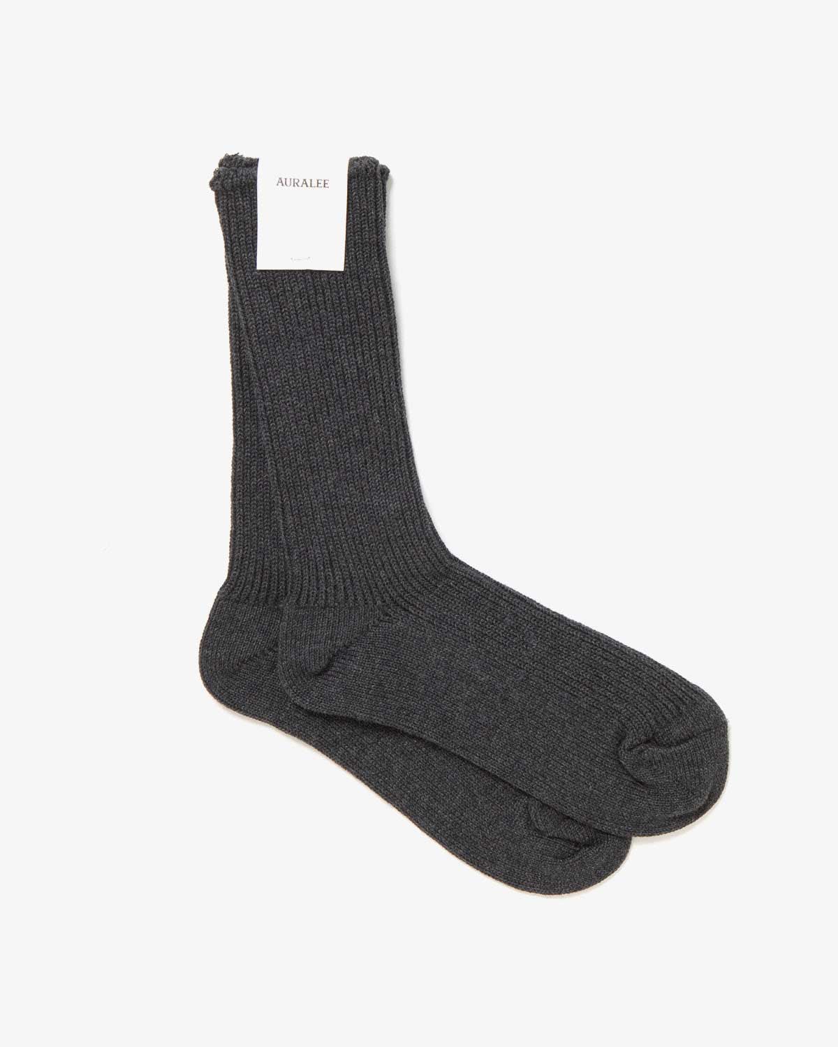 COTTON CASHMERE LOW GAUGE SOCKS (WOMEN'S)