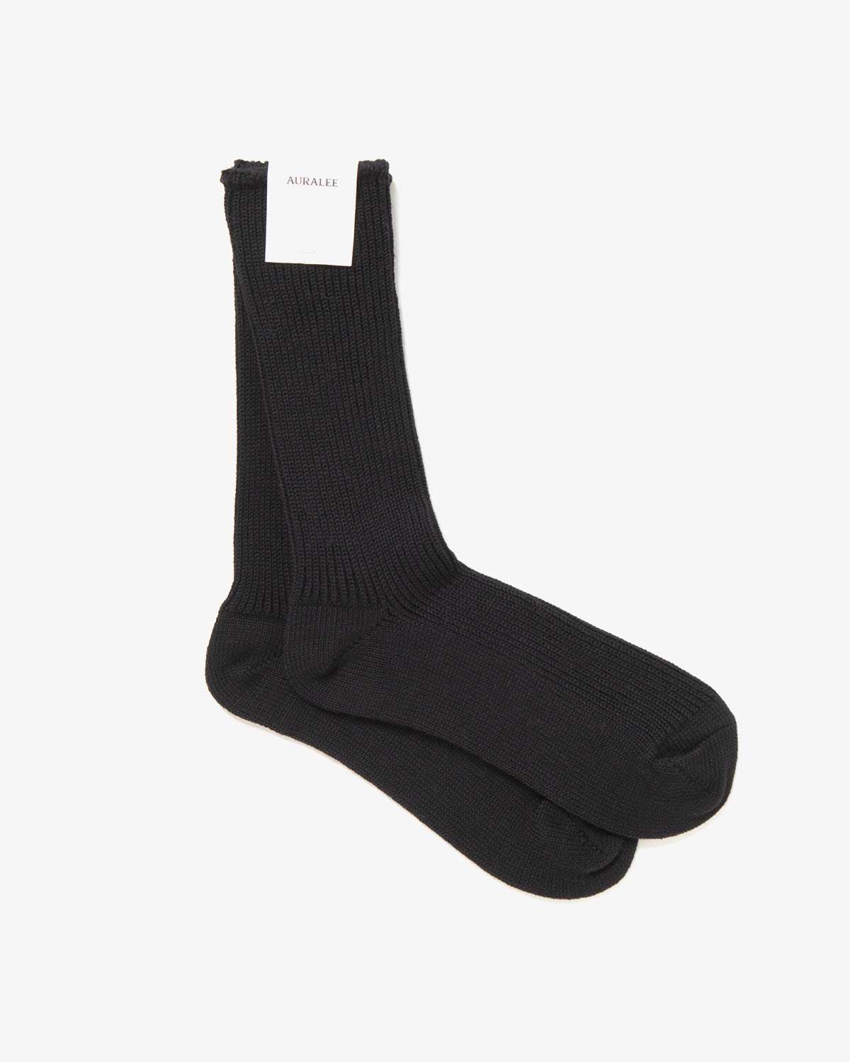 COTTON CASHMERE LOW GAUGE SOCKS (WOMEN'S)