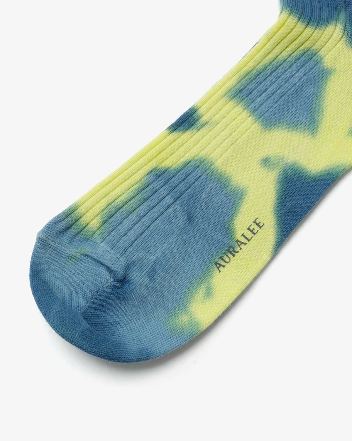 GIZA HIGH GAUGE TIE-DYE SOCKS (WOMEN'S)