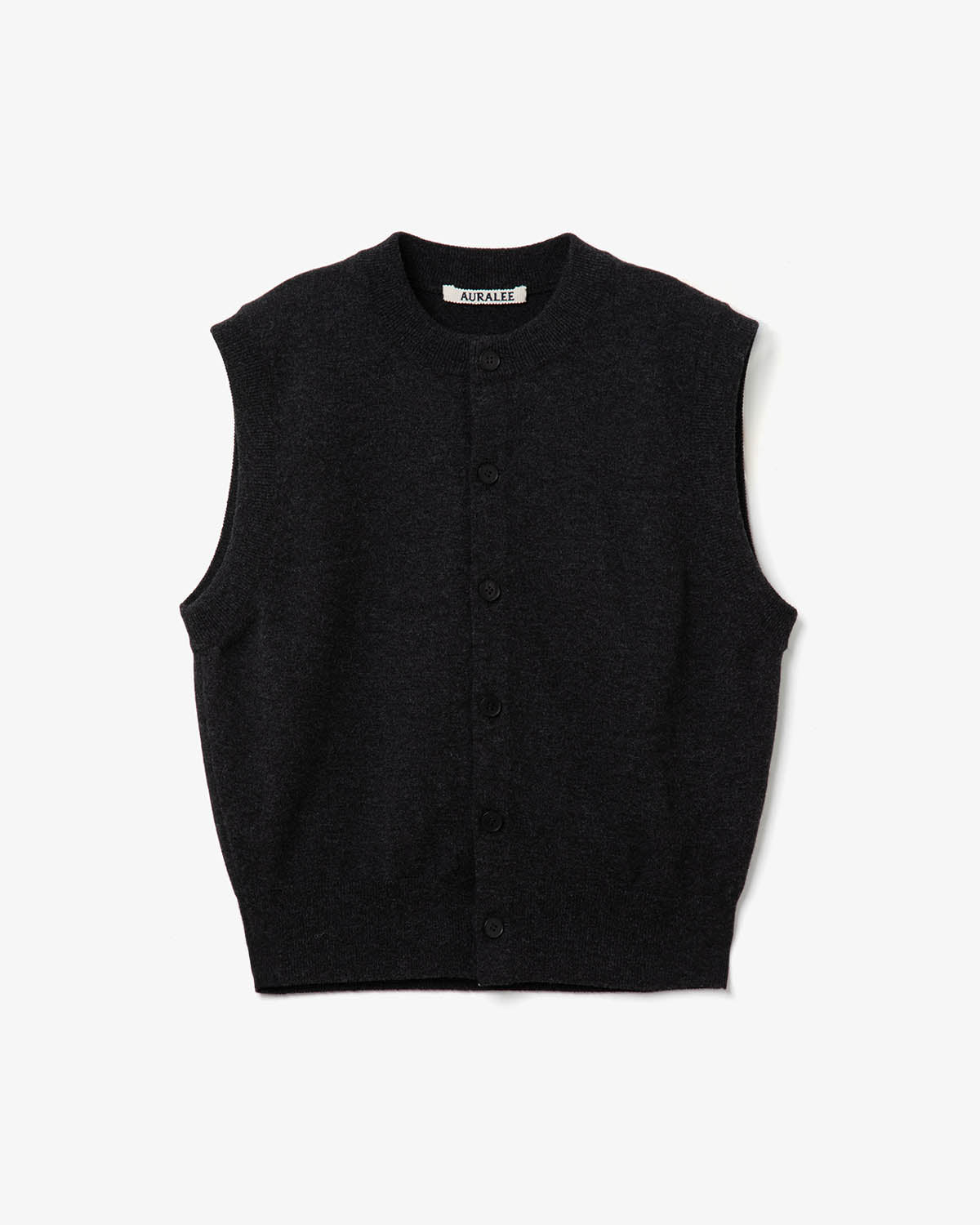 HIGH TWIST WOOL KNIT VEST