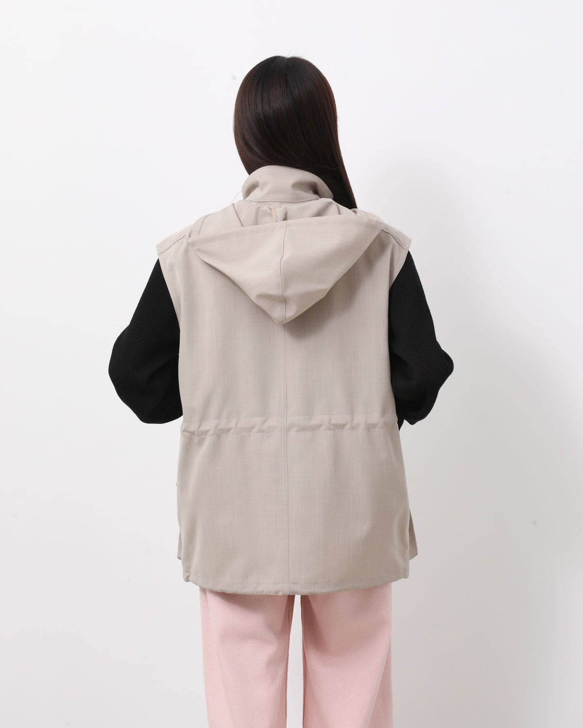 WOOL MAX CANVAS OVER VEST (WOMEN'S)