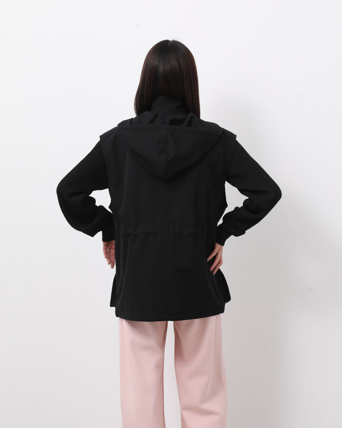 WOOL MAX CANVAS OVER VEST (WOMEN'S)