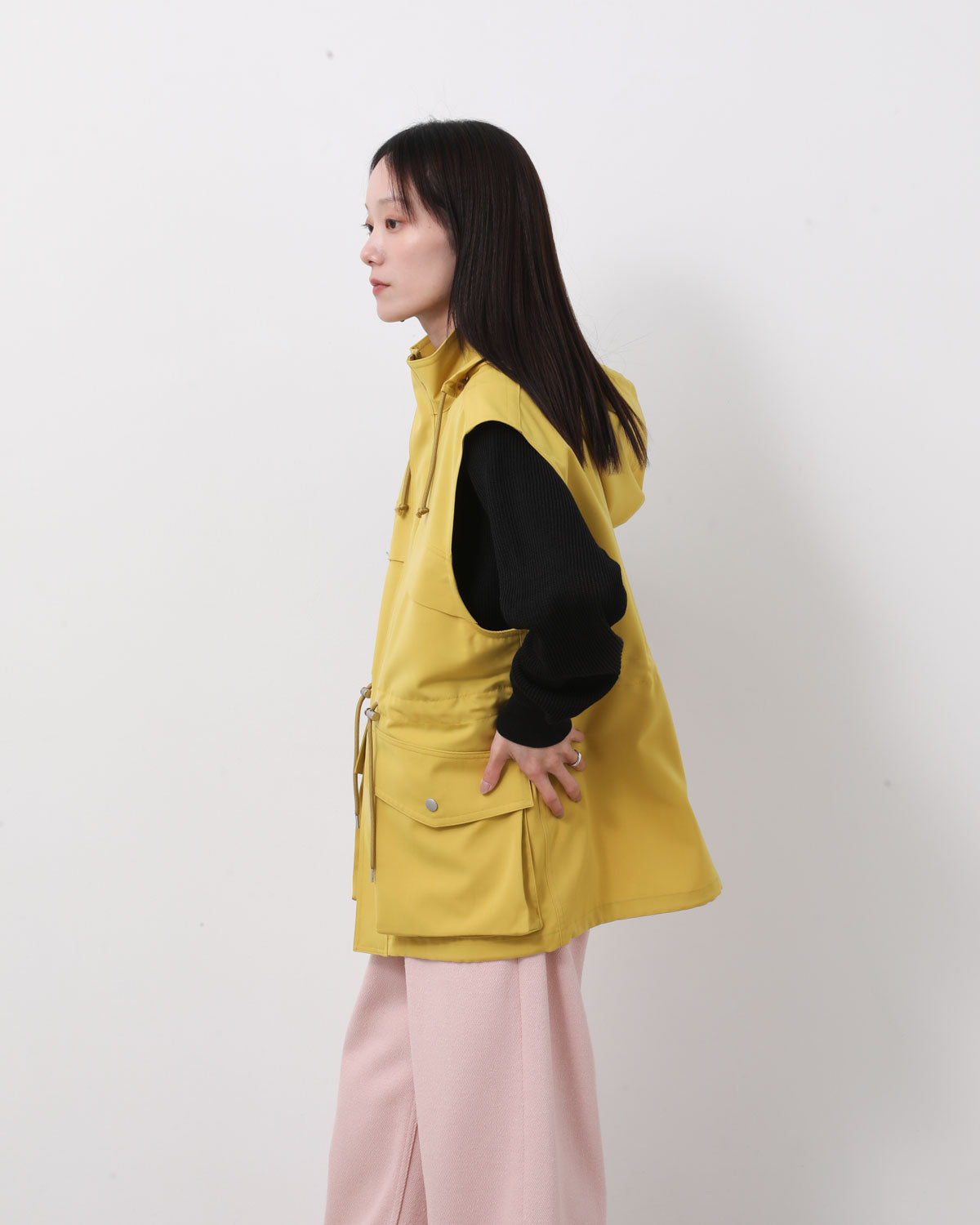 WOOL MAX CANVAS OVER VEST (WOMEN'S)