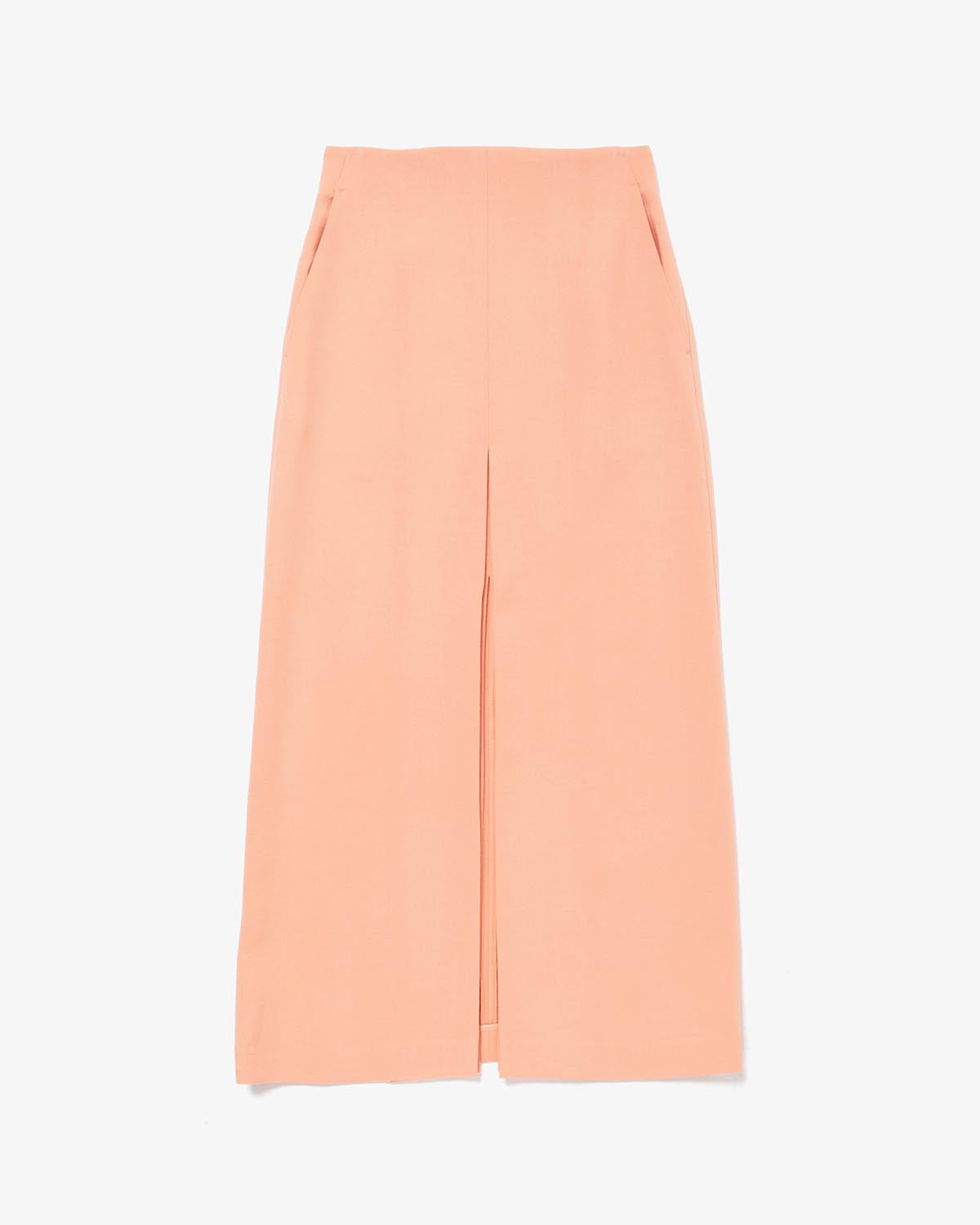 TENSE WOOL DOUBLE CLOTH SKIRT