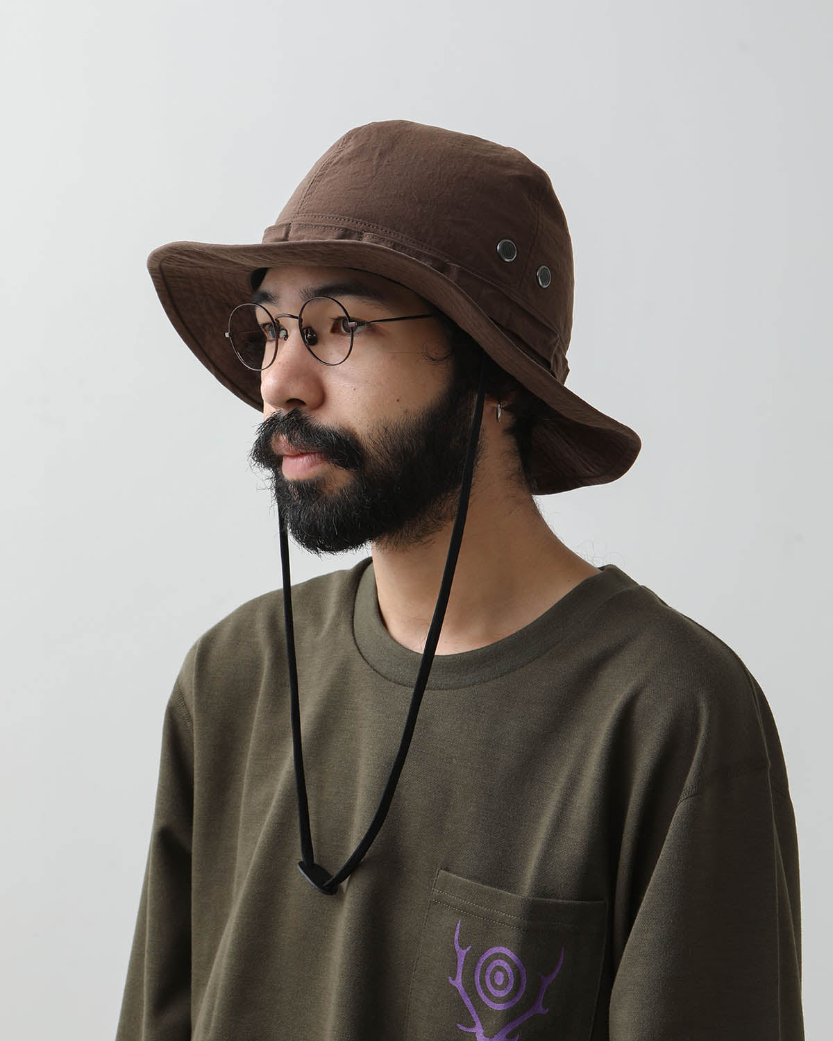 JUNGLE HAT - NYLON OXFORD