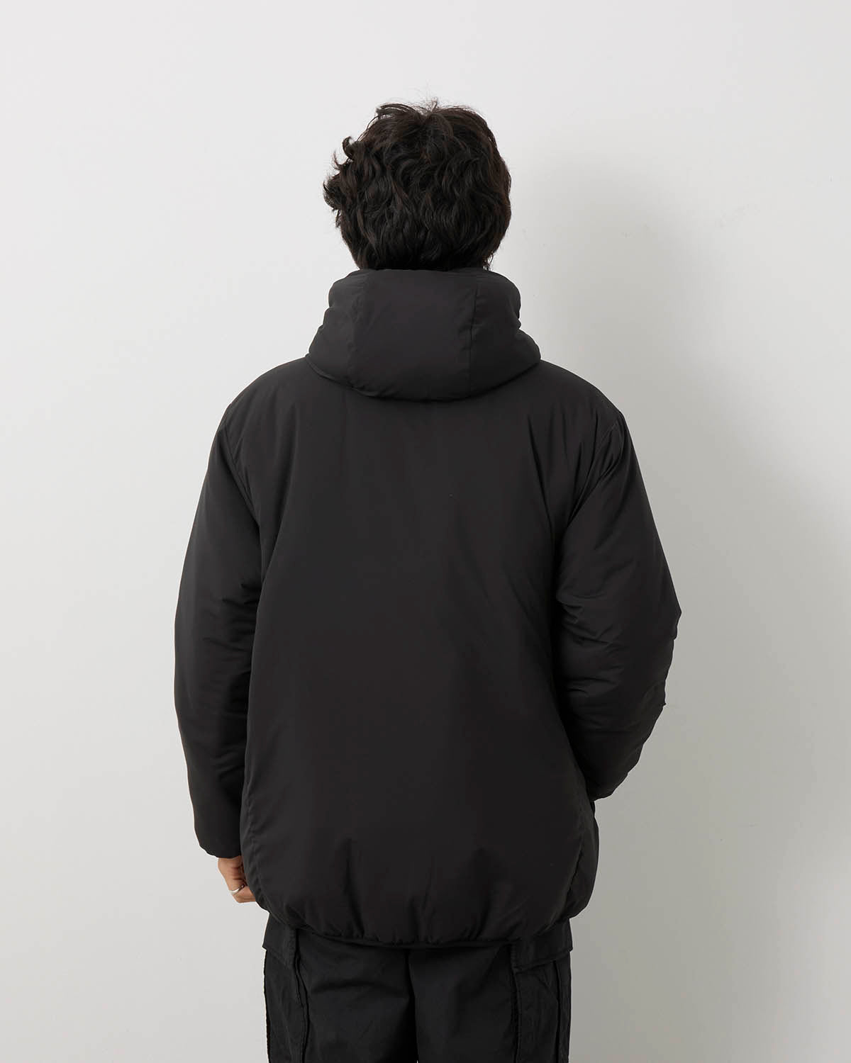 INSULATOR ZIPPED PARKA - POLY PEACH SKIN