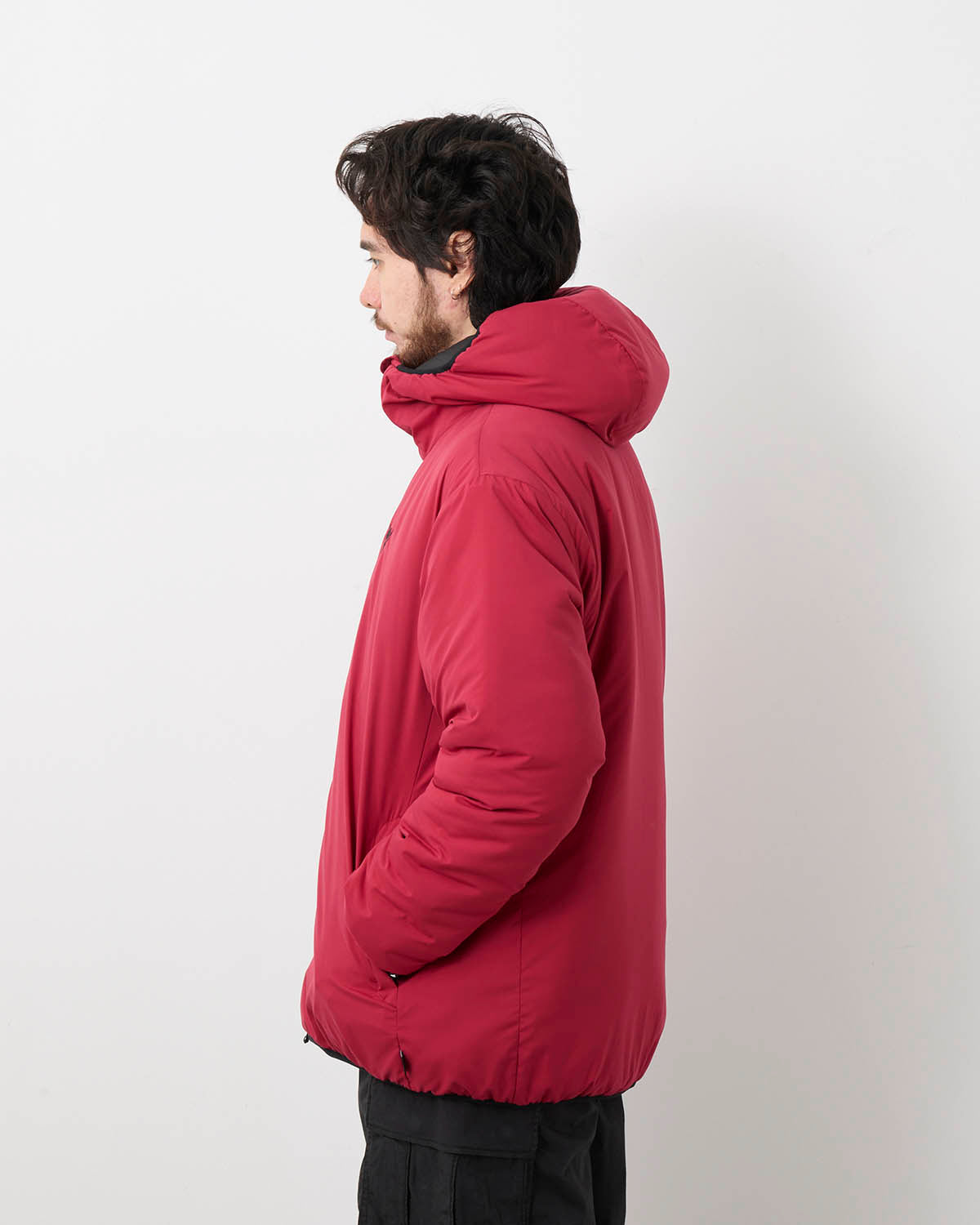 INSULATOR ZIPPED PARKA - POLY PEACH SKIN