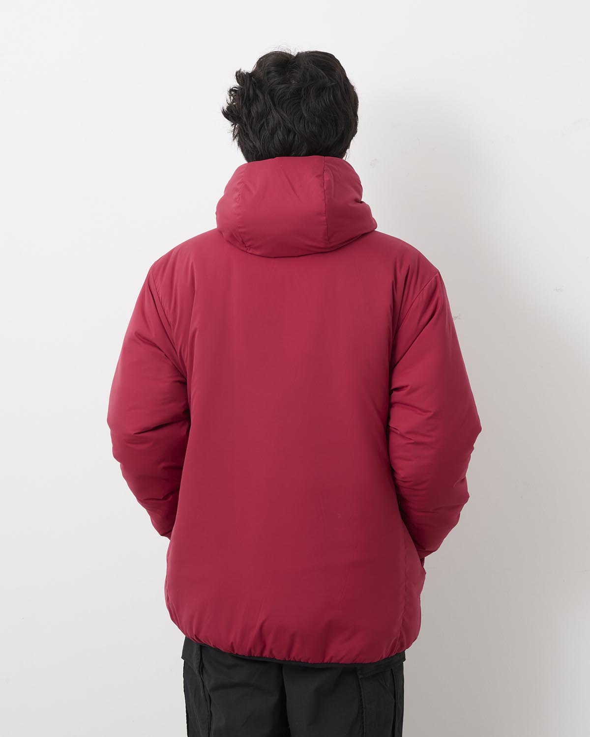 INSULATOR ZIPPED PARKA - POLY PEACH SKIN