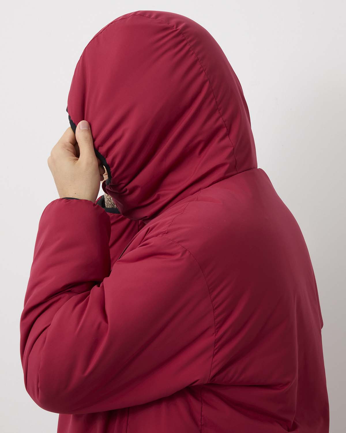 INSULATOR ZIPPED PARKA - POLY PEACH SKIN