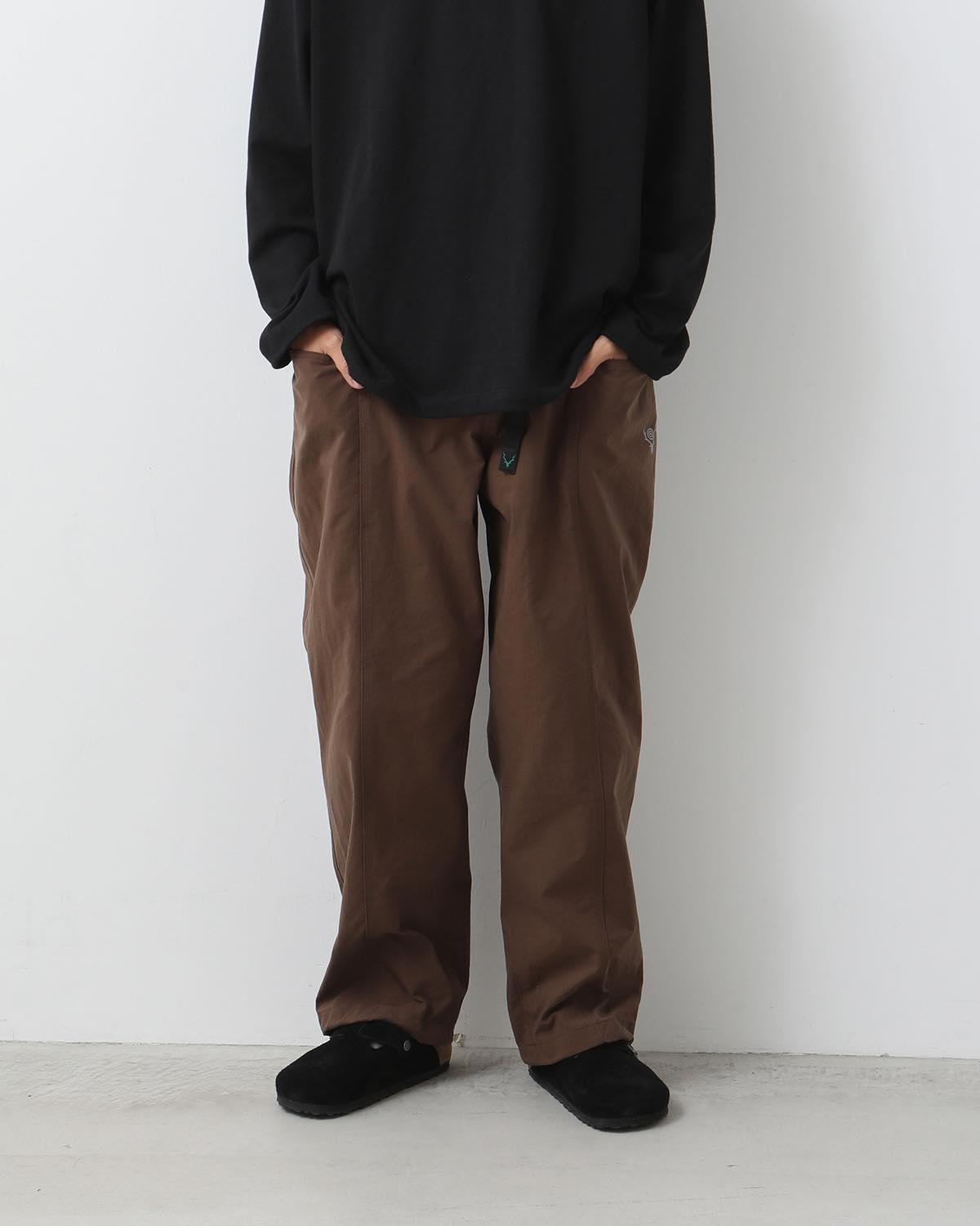 BELTED C.S. PANT - NYLON OXFORD