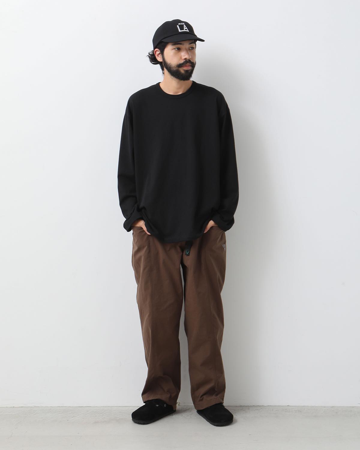 BELTED C.S. PANT - NYLON OXFORD