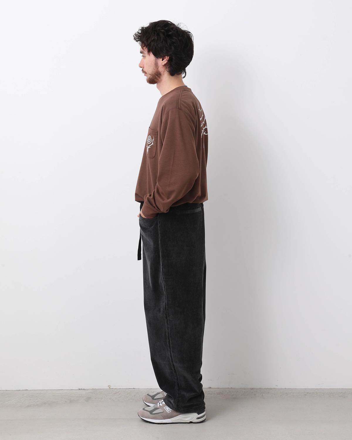 BELTED LOGGER PANT - C/R 9W CORDUROY