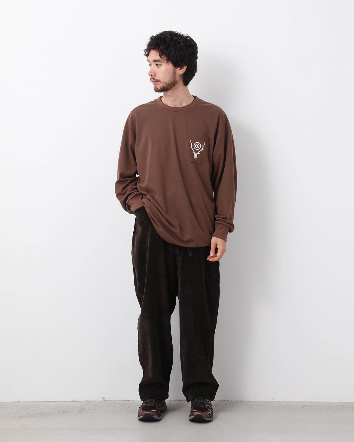 BELTED LOGGER PANT - C/R 9W CORDUROY