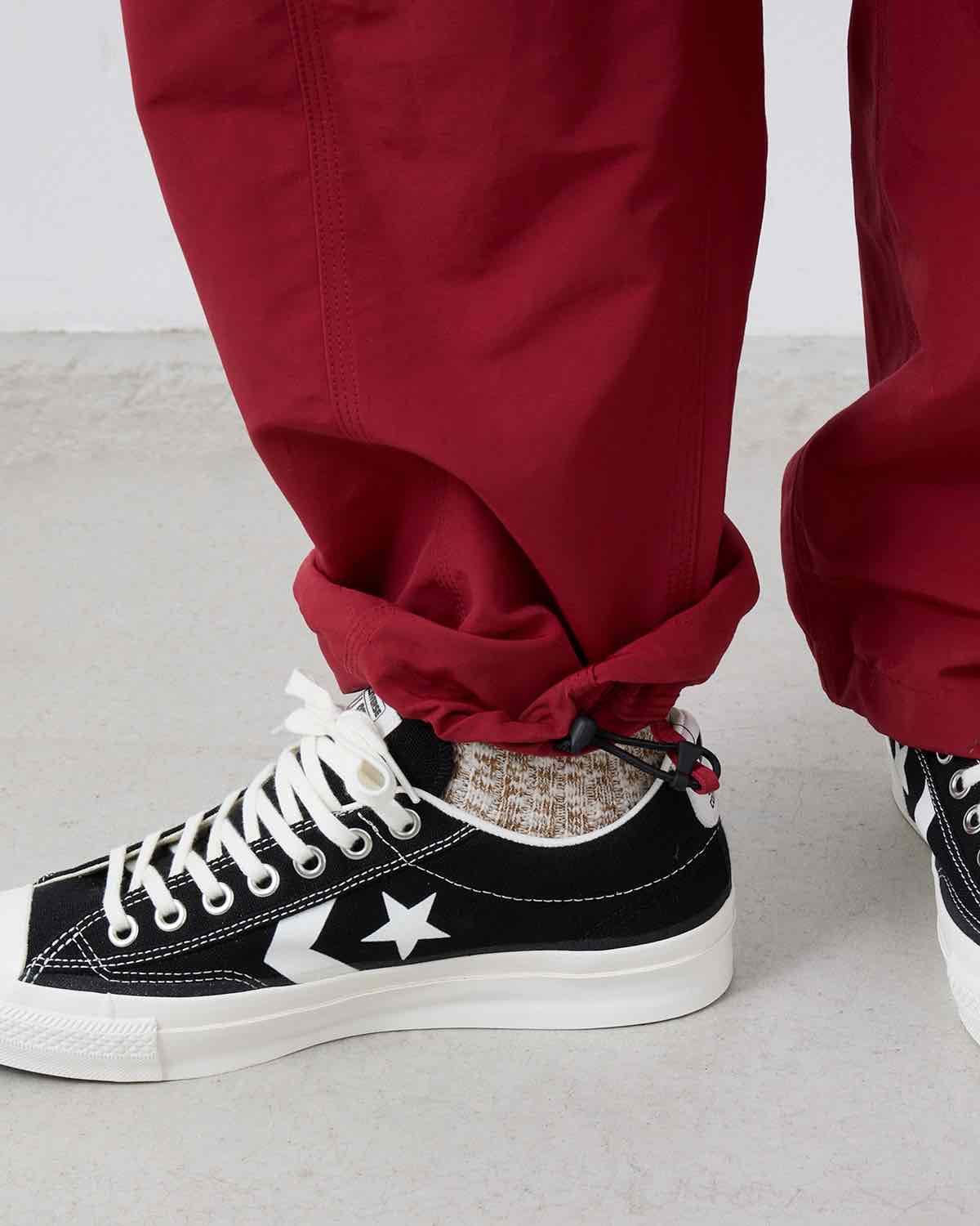 BELTED C.S. PANTS - C/N GROSGRAIN