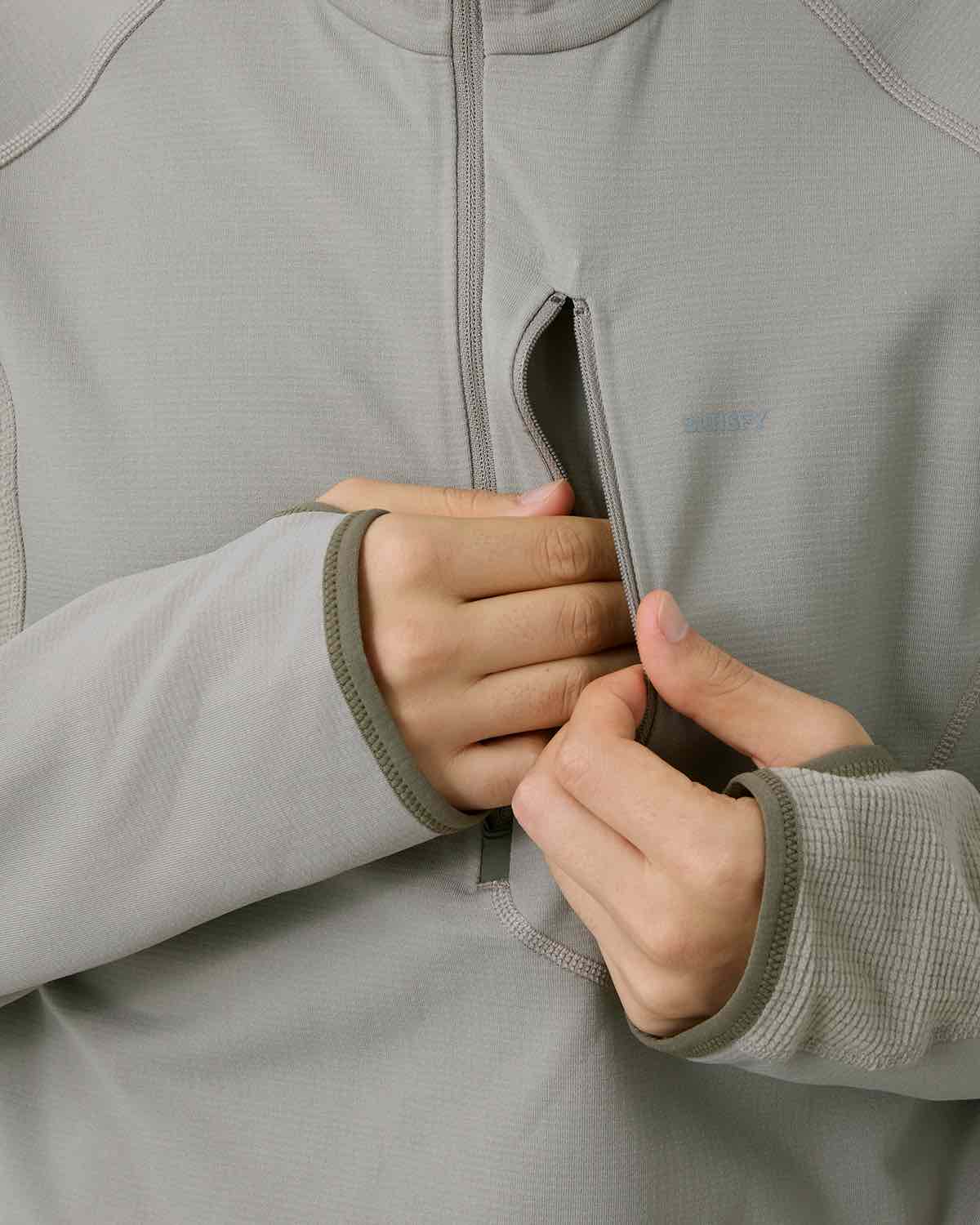 GHOSTFLEECE™ HALF-ZIP