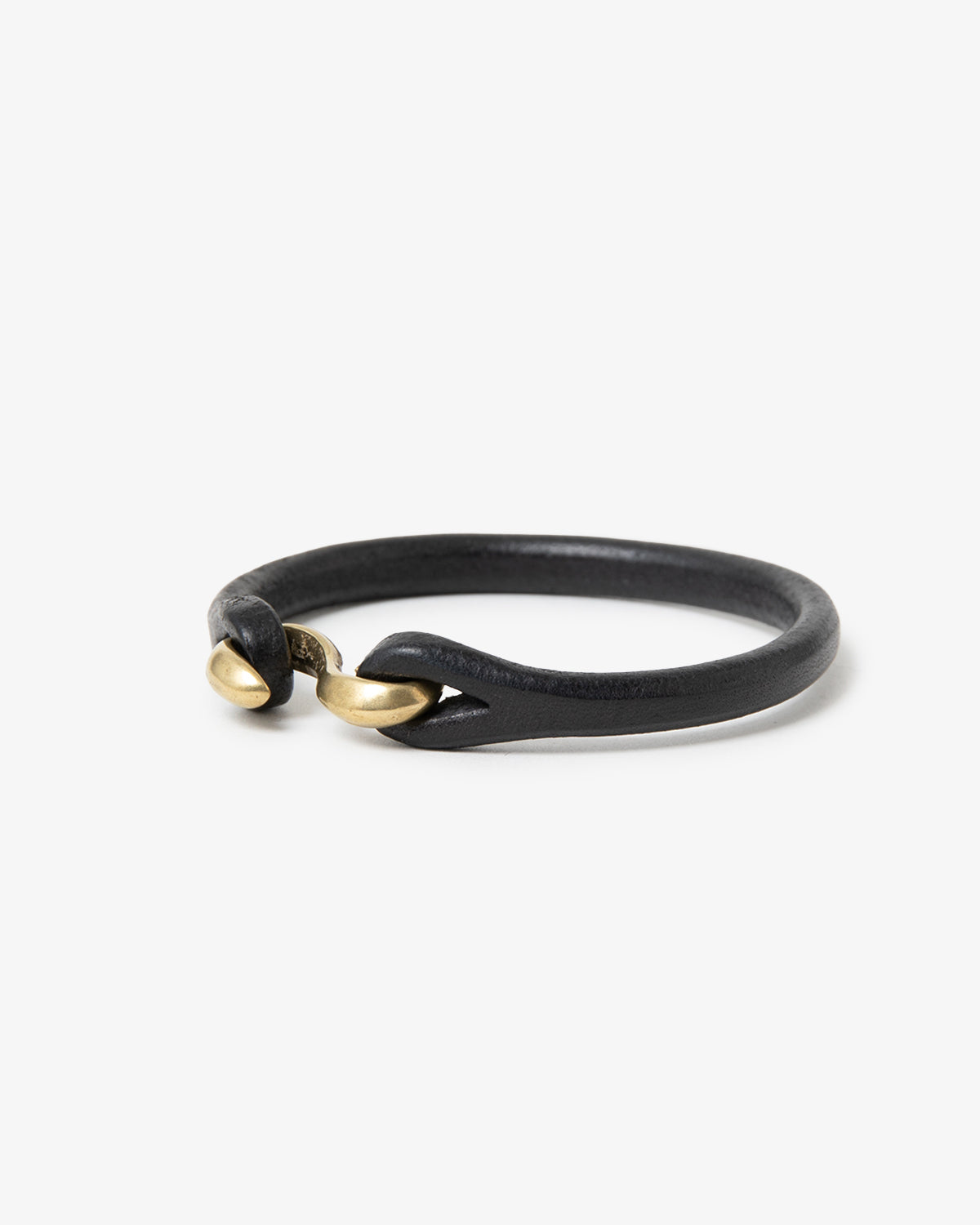 S HOOK LEATHER BRACELET