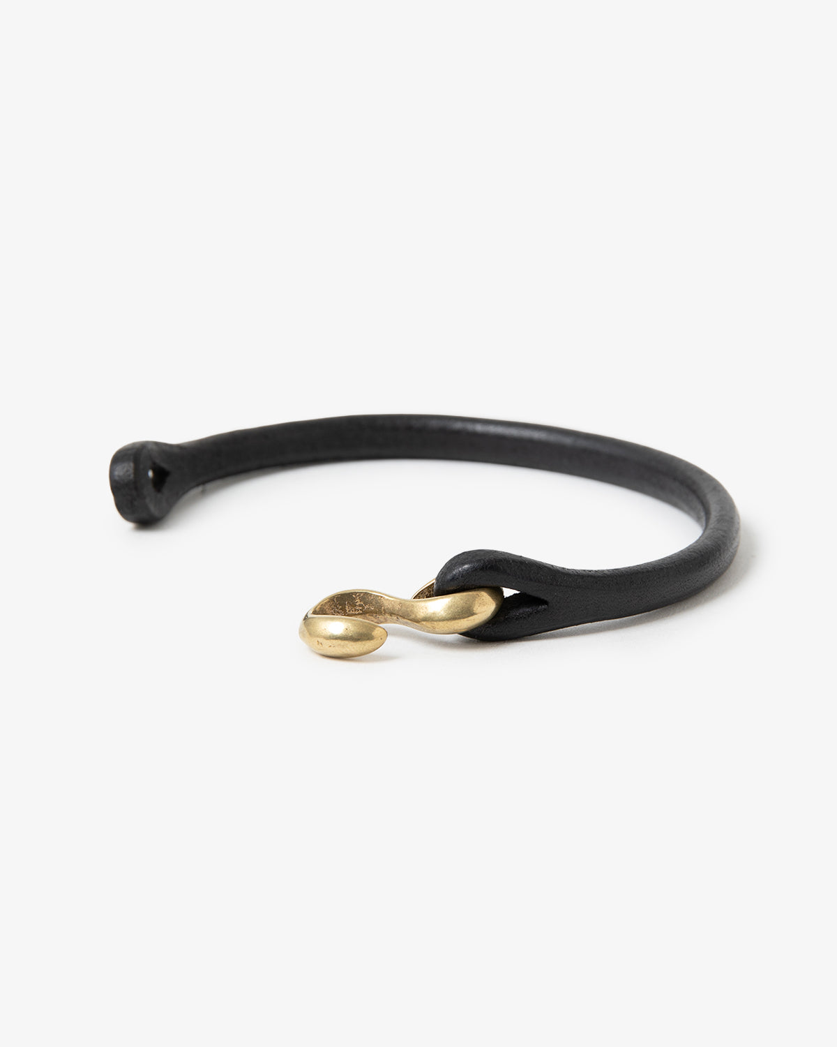 S HOOK LEATHER BRACELET