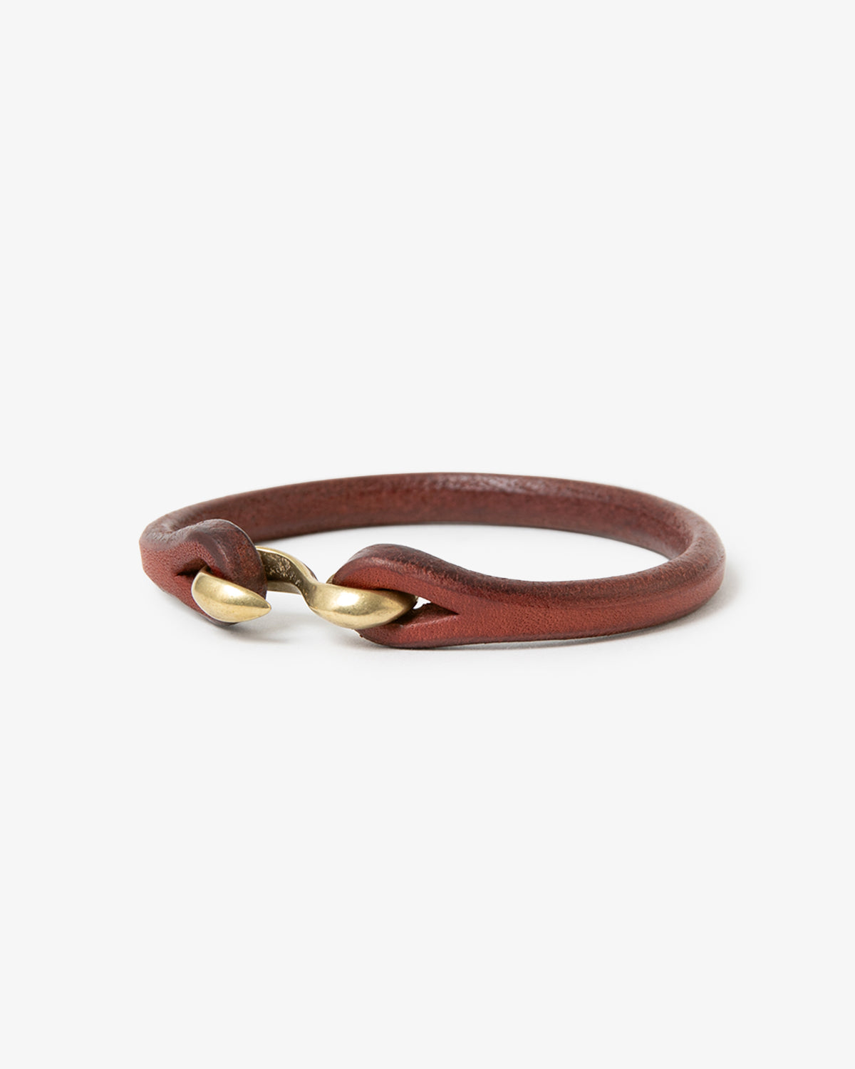 S HOOK LEATHER BRACELET
