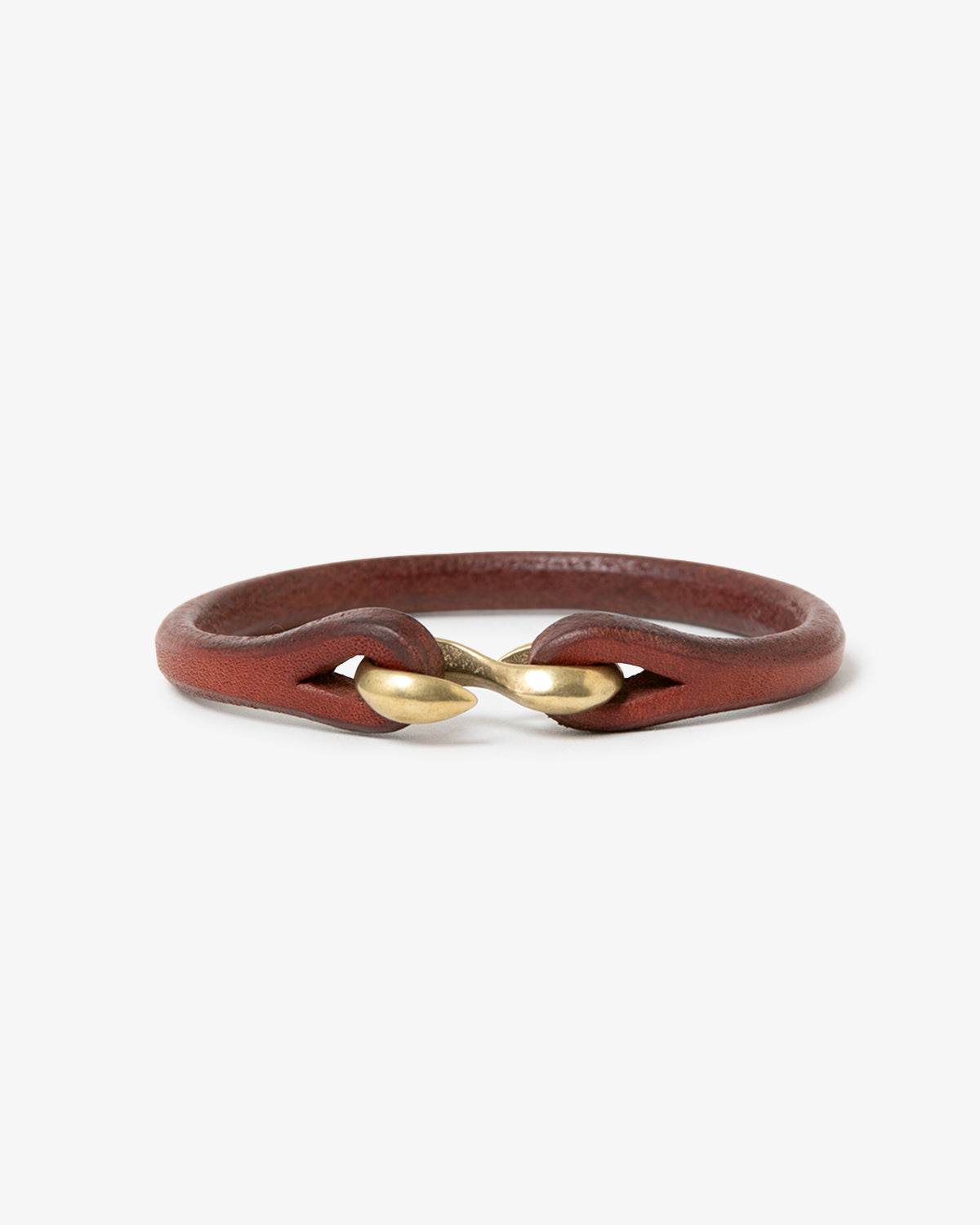 S HOOK LEATHER BRACELET