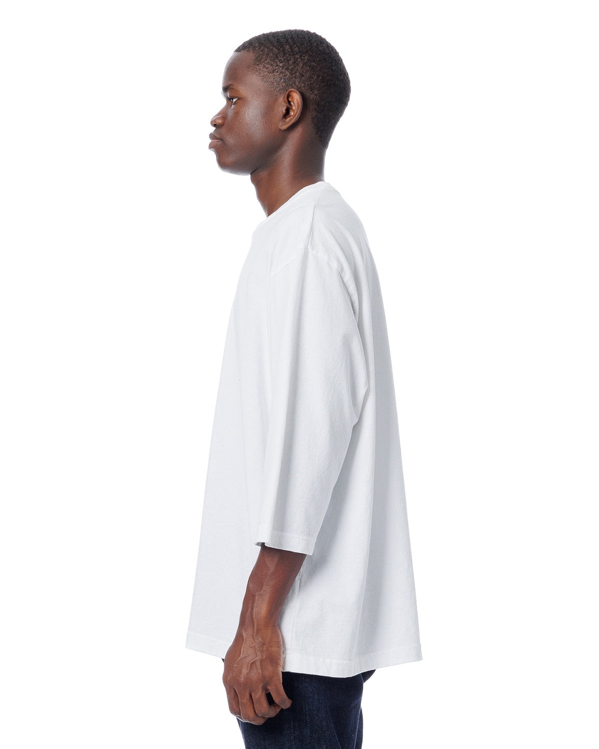 CADET AMERICAN COTTON EASY FIT 3-Q-S TEE