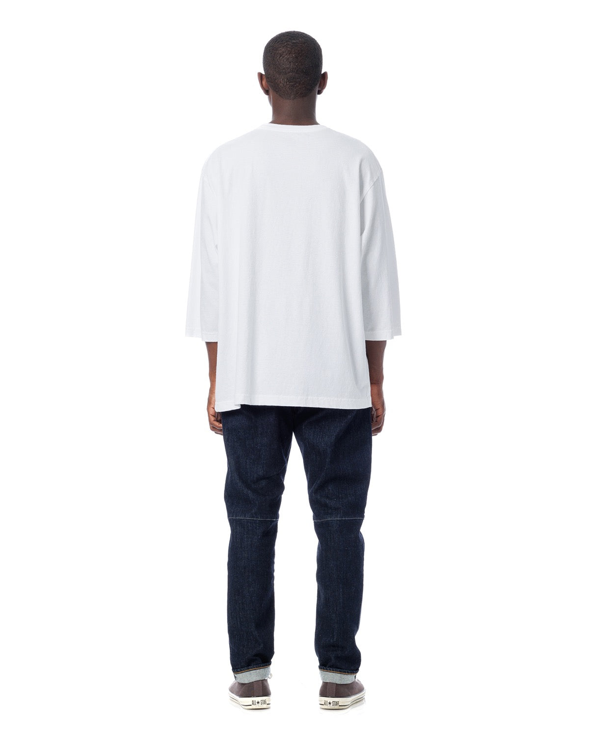 CADET AMERICAN COTTON EASY FIT 3-Q-S TEE