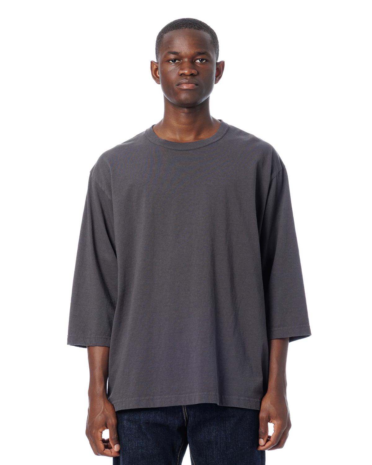 CADET AMERICAN COTTON EASY FIT 3-Q-S TEE