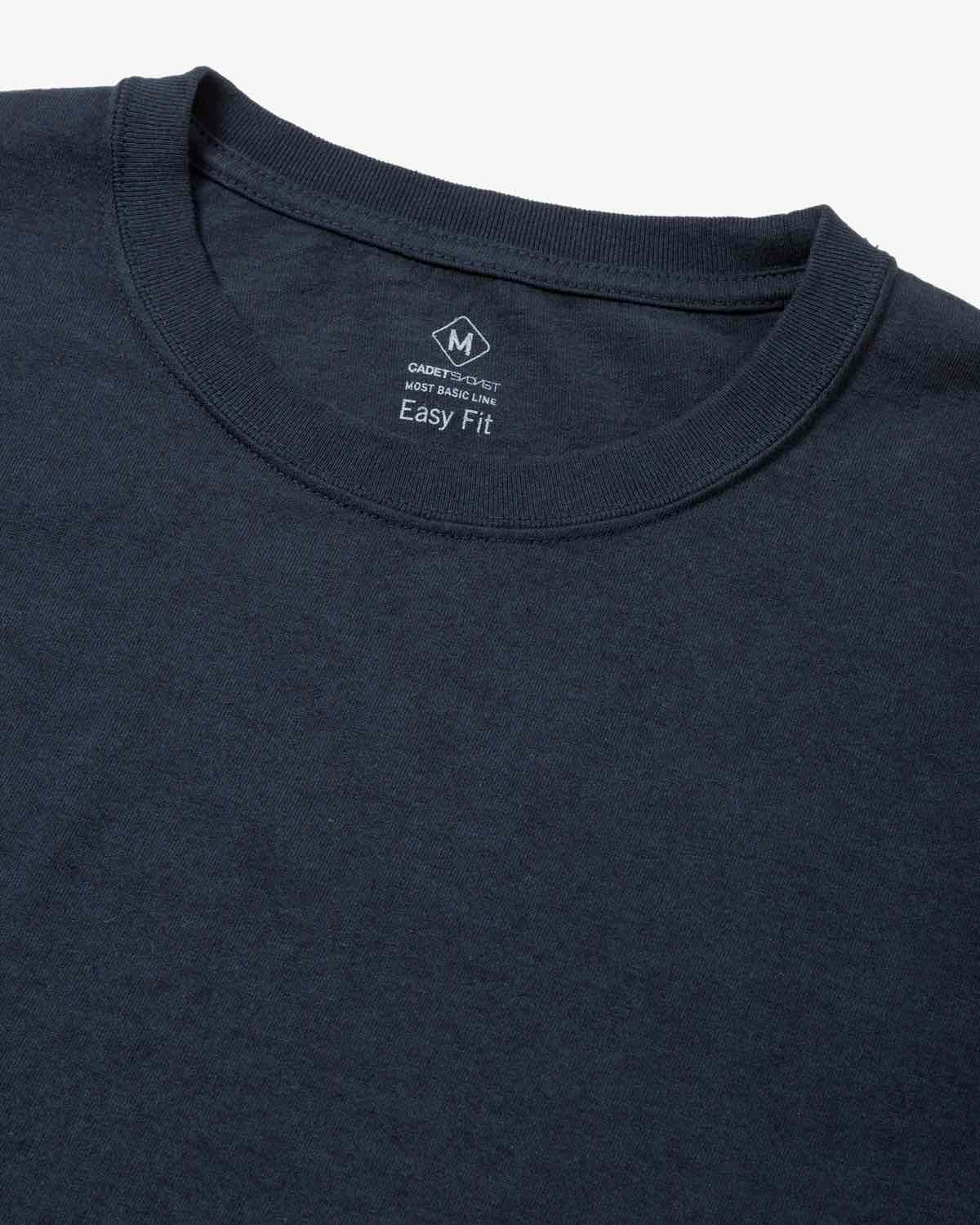 CADET AMERICAN COTTON EASY FIT 3-Q-S TEE