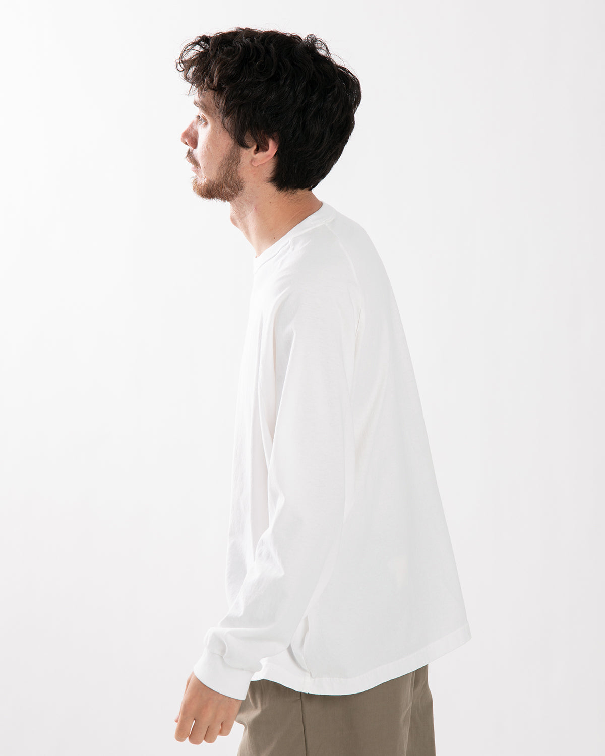 CADET AMERICAN COTTON EASY FIT RAGLAN L-S TEE