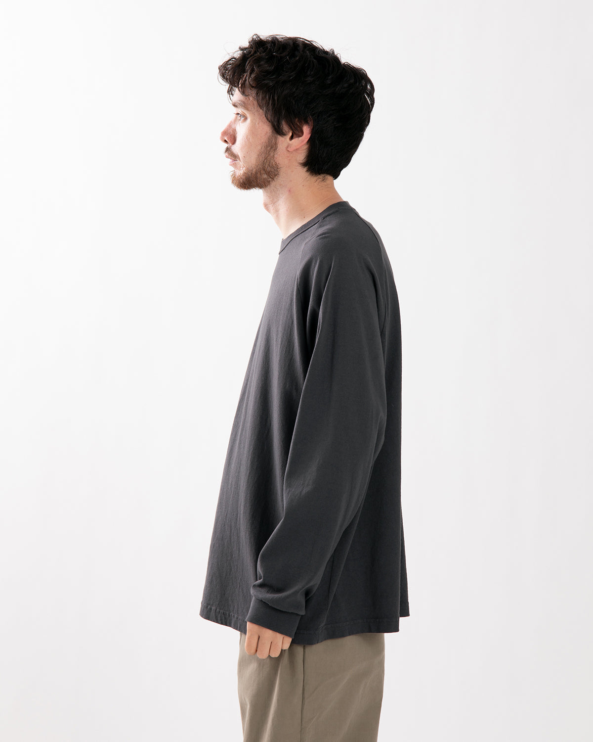 CADET AMERICAN COTTON EASY FIT RAGLAN L-S TEE