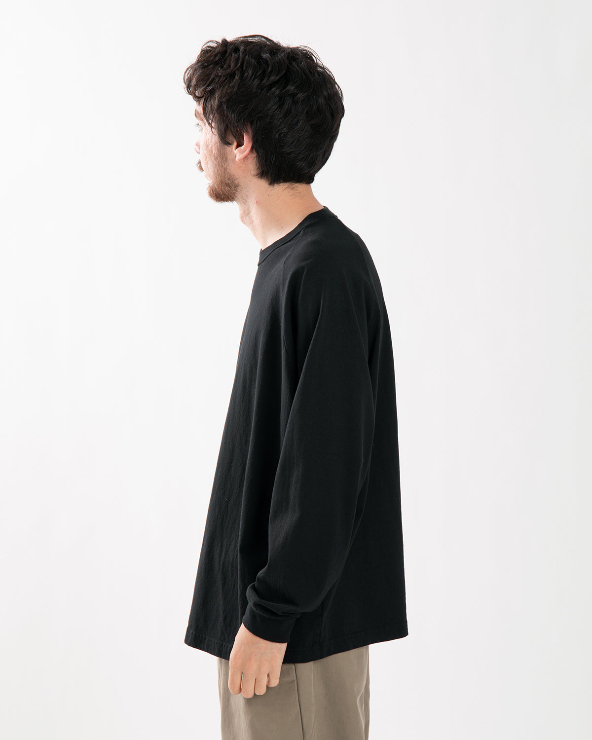 CADET AMERICAN COTTON EASY FIT RAGLAN L-S TEE