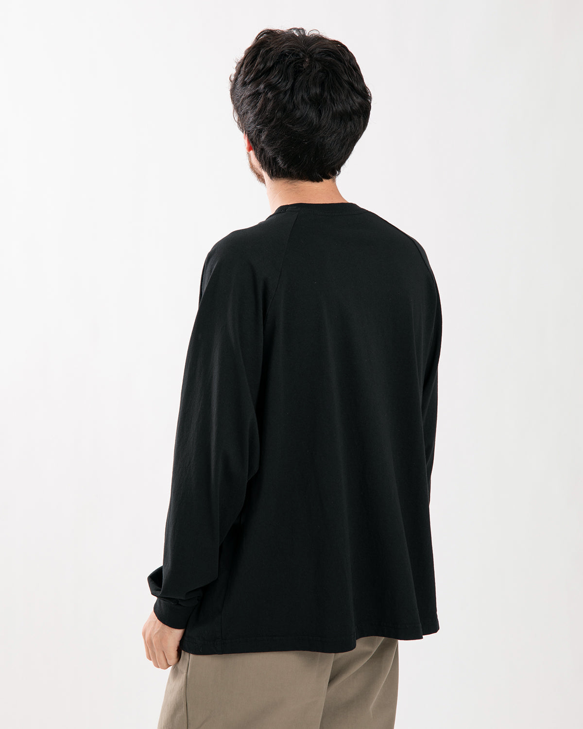 CADET AMERICAN COTTON EASY FIT RAGLAN L-S TEE