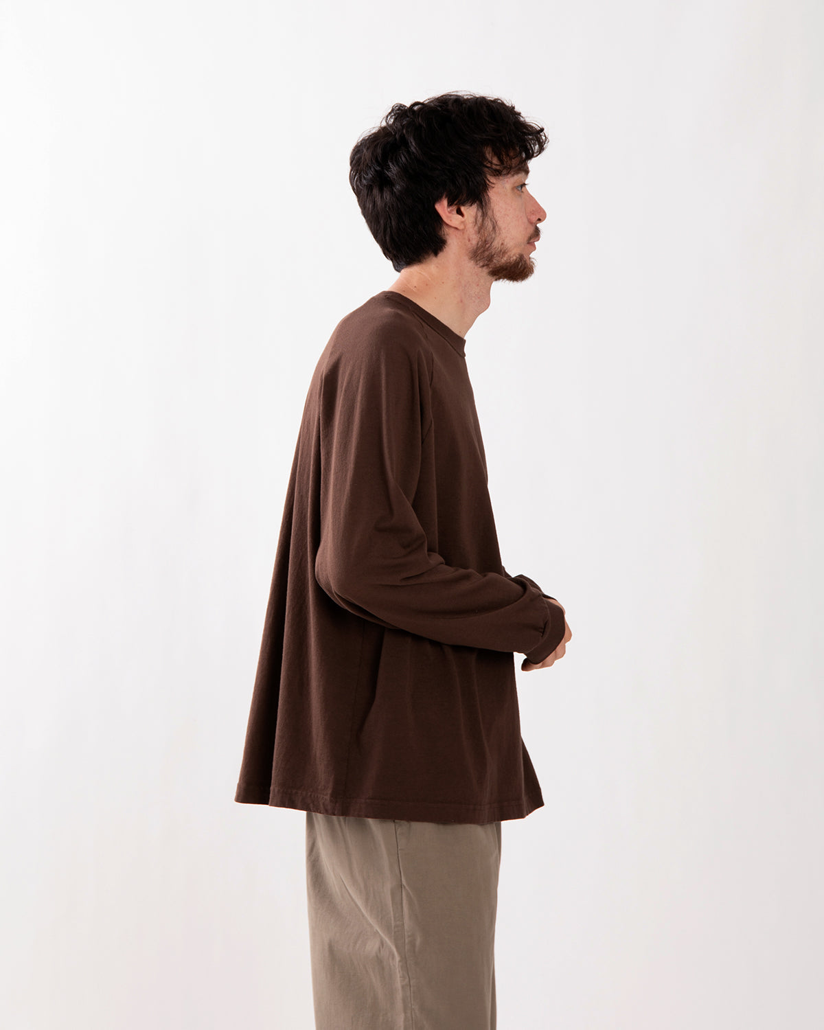 CADET AMERICAN COTTON EASY FIT RAGLAN L-S TEE