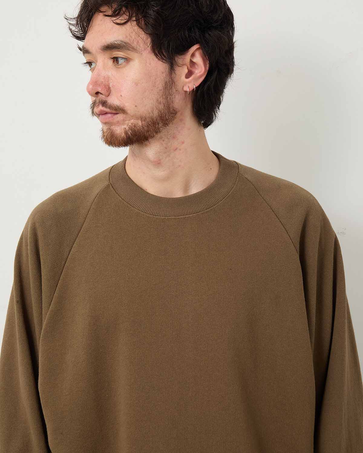 AMERICAN COTTON RAGLAN SWEATSHIRT