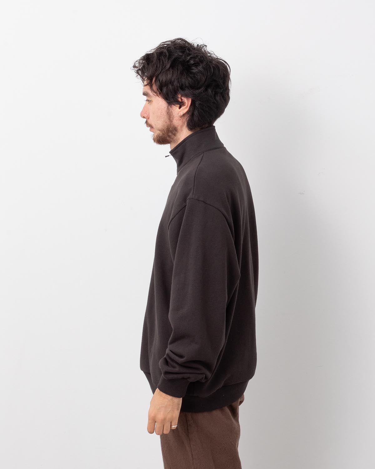 AMERICAN COTTON HALF ZIP PULLOVER