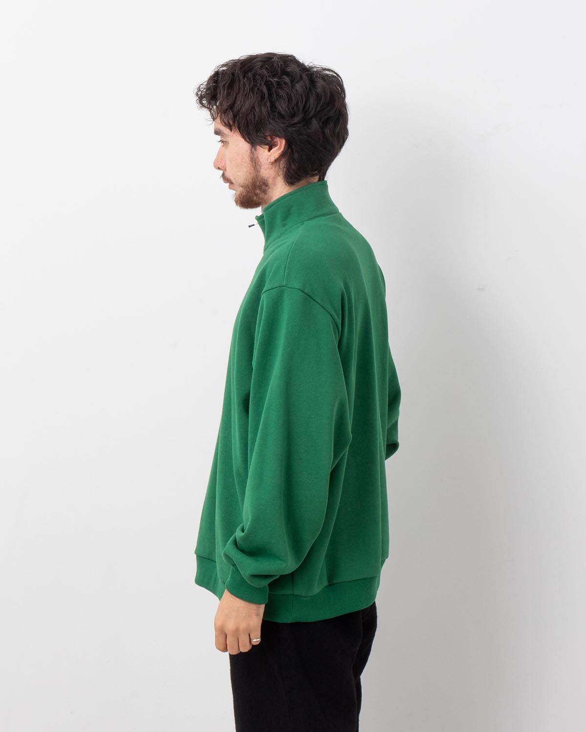 AMERICAN COTTON HALF ZIP PULLOVER