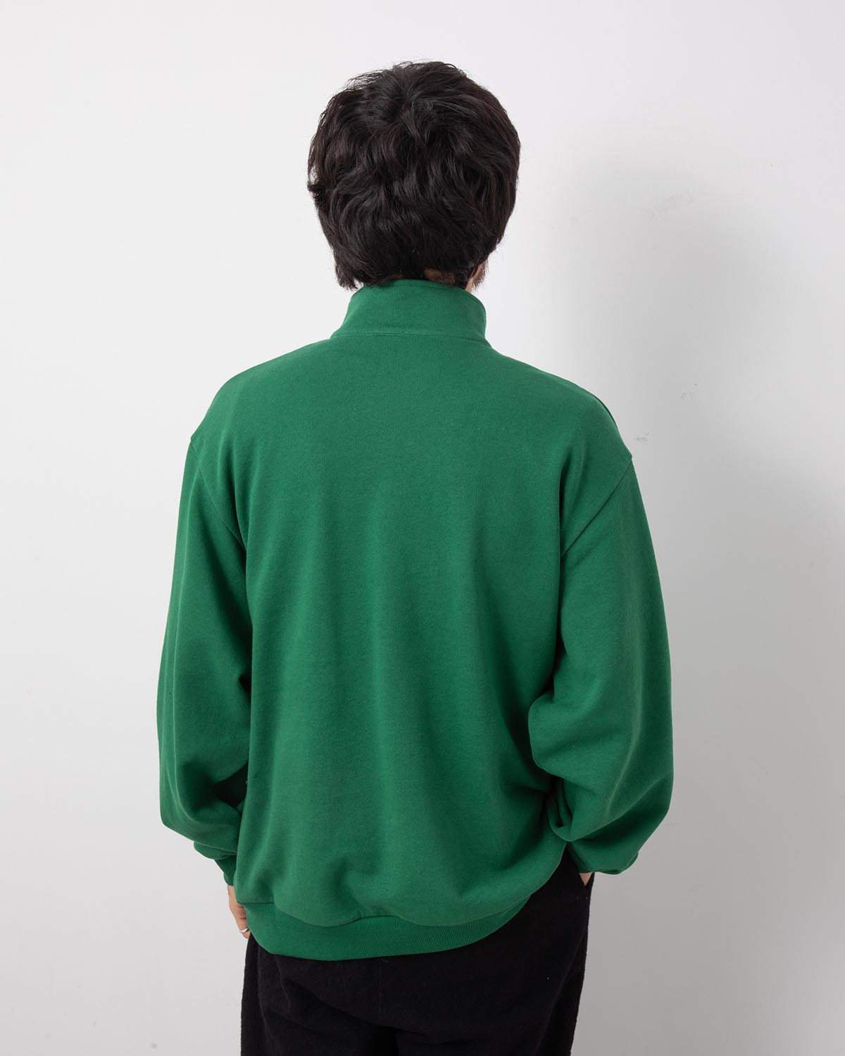 AMERICAN COTTON HALF ZIP PULLOVER