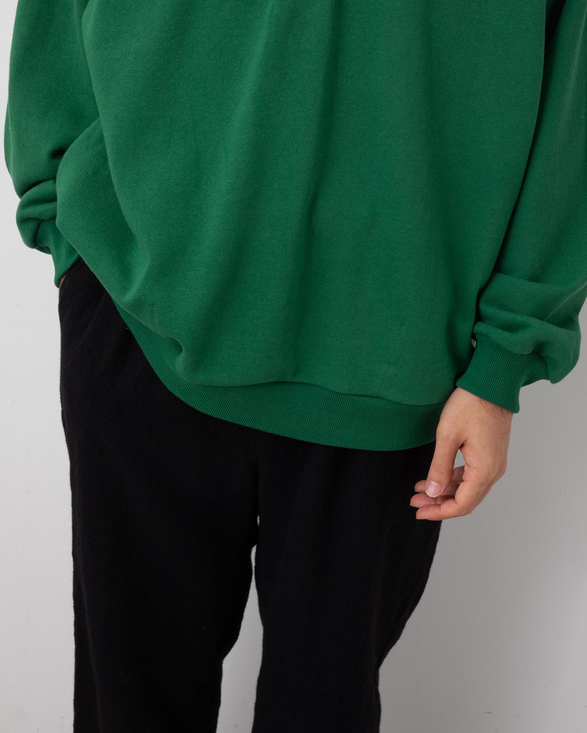 AMERICAN COTTON HALF ZIP PULLOVER