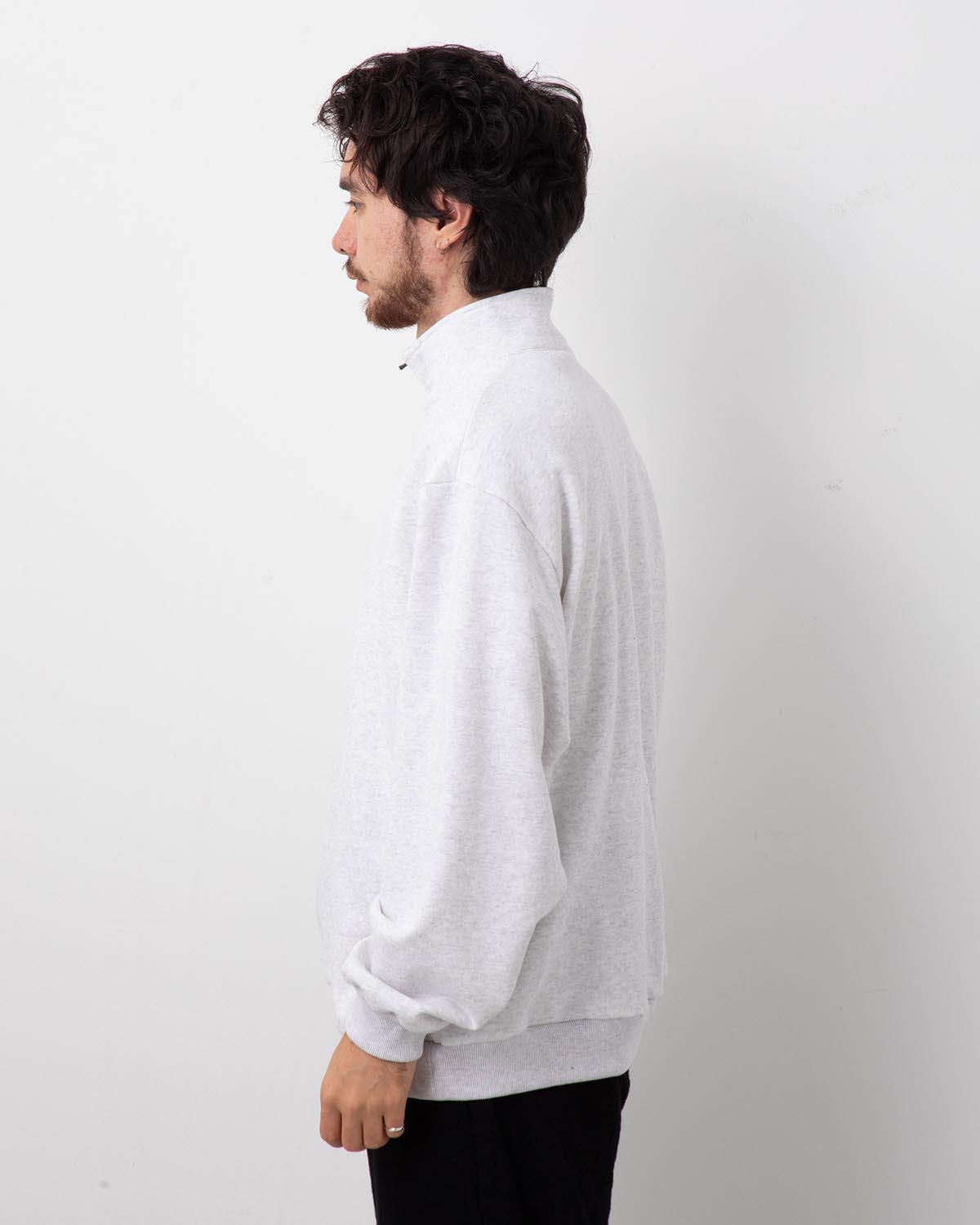 AMERICAN COTTON HALF ZIP PULLOVER