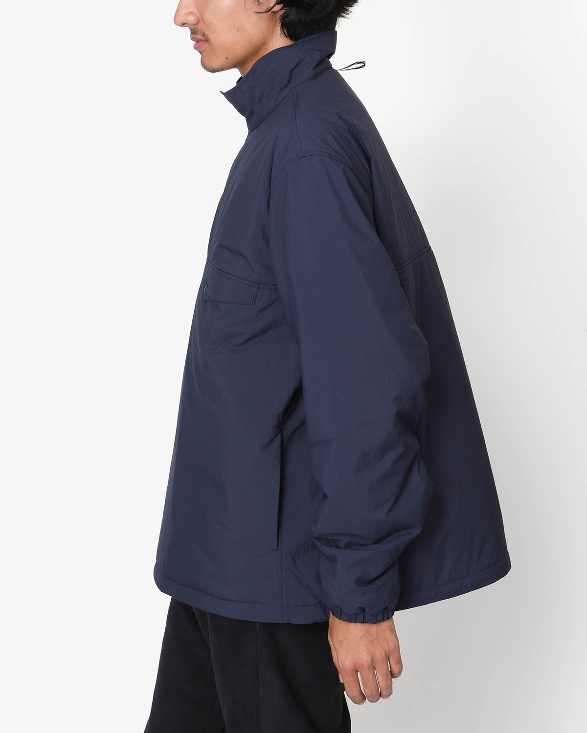 TRACK PULLOVER PUFF JACKET
