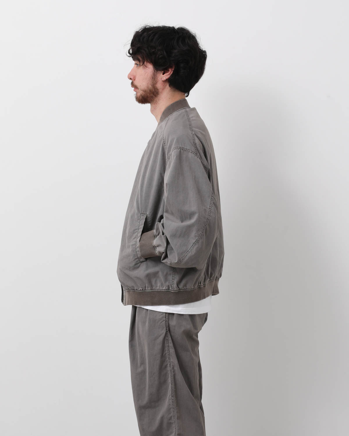 BOMBER JACKET - OVERDYED