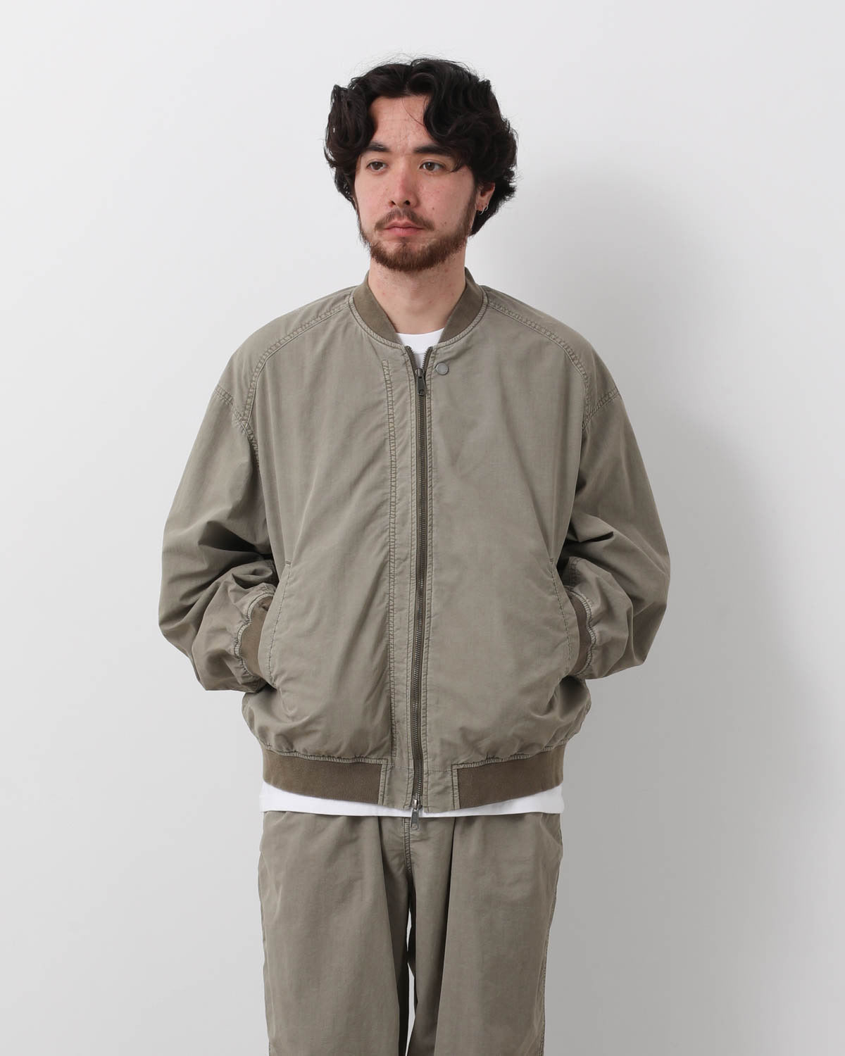 BOMBER JACKET - OVERDYED