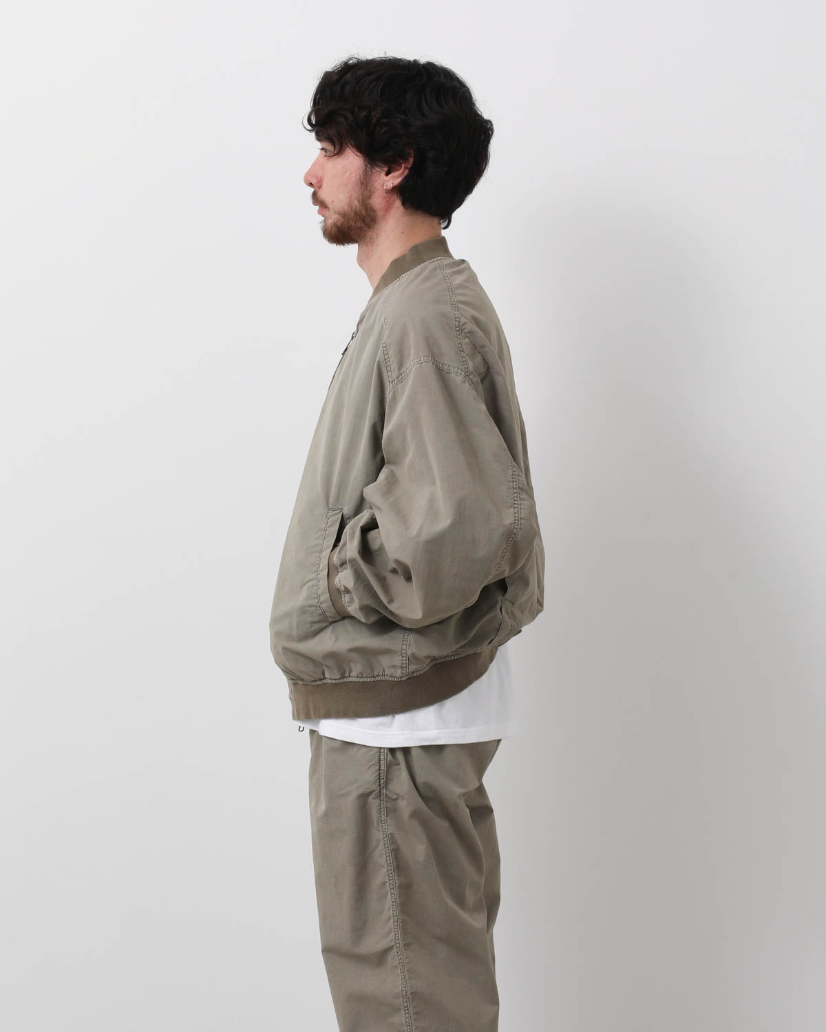 BOMBER JACKET - OVERDYED